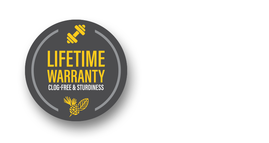 DoublePro lifetime clogfree warranty DoublePro lifetime clogfree warranty